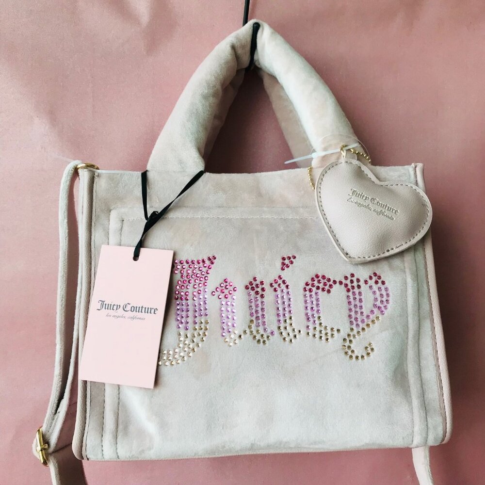 Juicy Couture Dusty Blush Big Spender Mini Tote Brand New With Tags